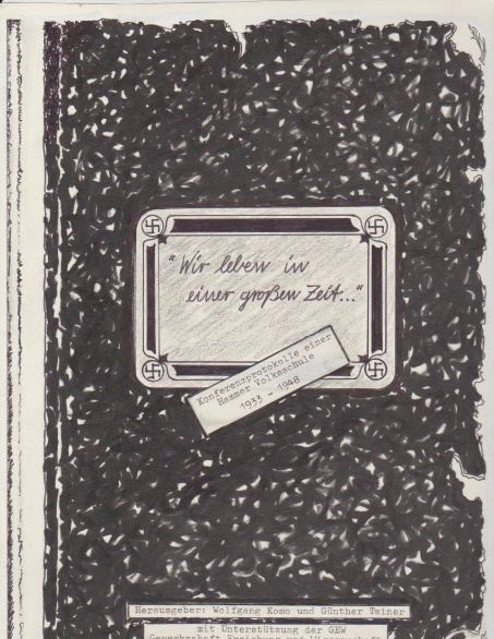 Deckblatt Konferenzprotokolle Nordschule Hamm 1929 - 1948